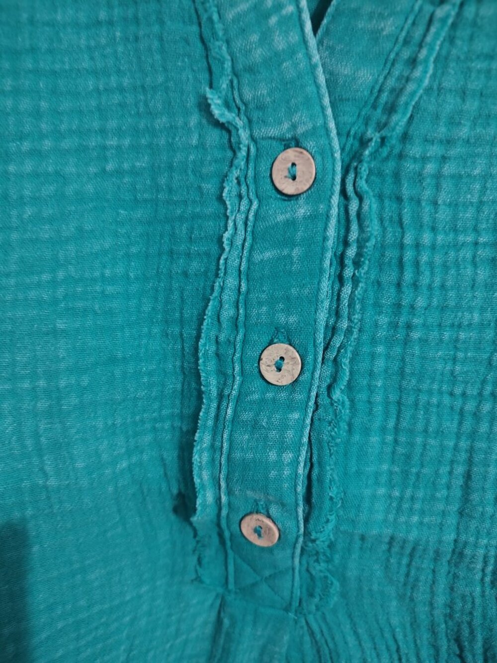 Zenana Cotton Gauze top - Picture 3 of 8
